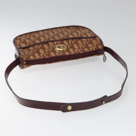 DIOR Trotter Canvas Shoulder Bag Red - Picture 7 of 12